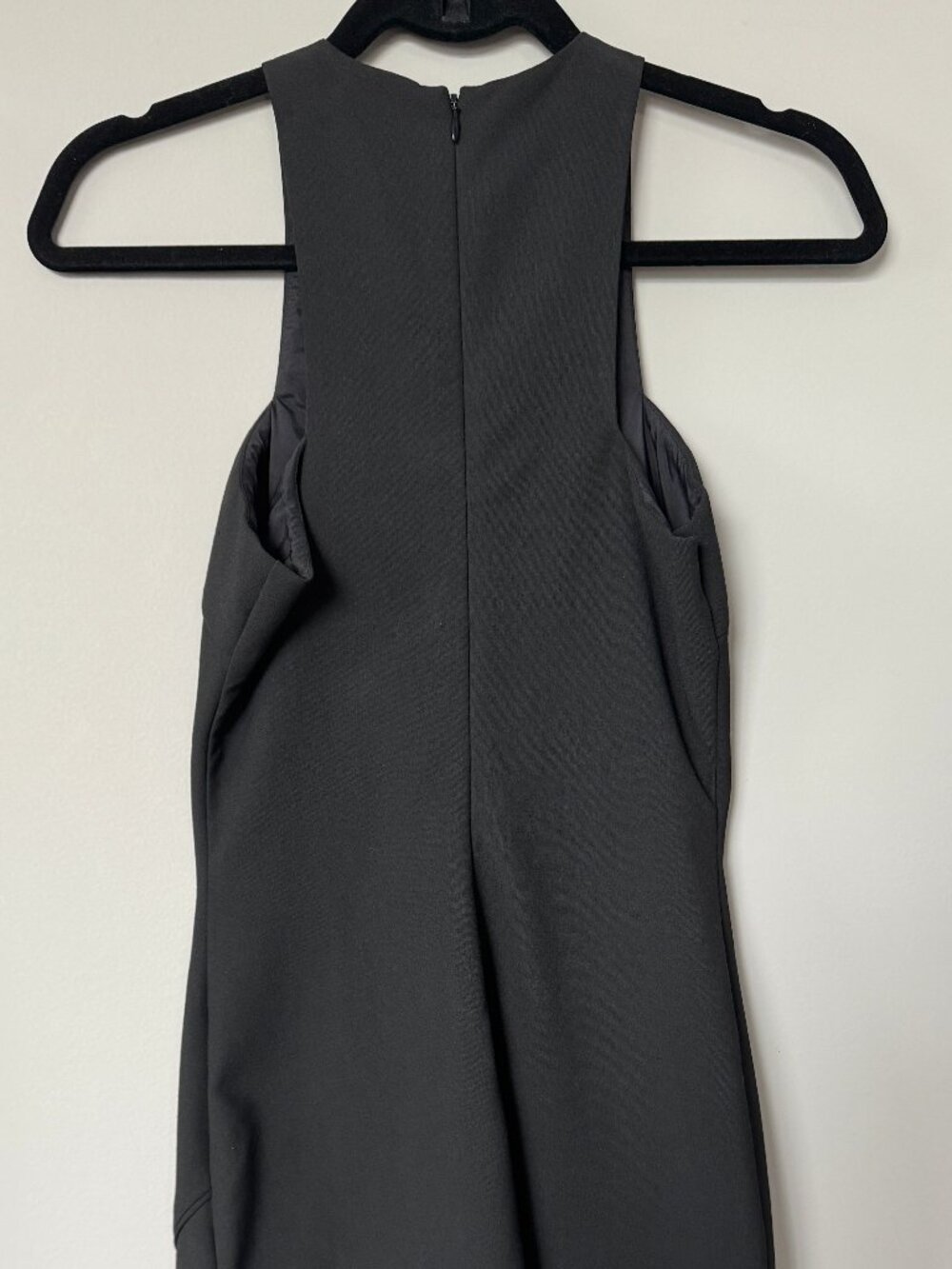 NWT Elizabeth and James Black Claire Asymmetric Hem Dress Size 2 - Picture 3 of 9